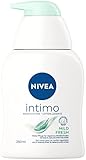 NIVEA Intimo Waschlotion Mild Fresh (250 ml), Intim Waschgel mit...