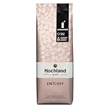 Hochland Kaffee – Entcoff 250g (gemahlen) – Entkoffeiniert & Harmonisch...