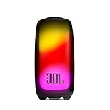 JBL Pulse 5 – Tragbarer Bluetooth-Lautsprecher in Schwarz mit Lichtshow...