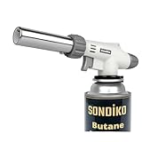 Sondiko Küchenbrenner Flammbrenner S516, professionelles nachfüllbarer...