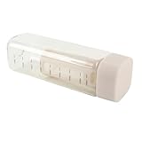 LUCKDANO Tragbare Kaltbrühkaffeemaschine mit Cremeweißem, Transparentem...