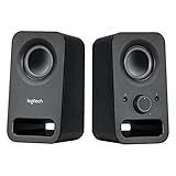 Logitech Z150 PC-Lautsprecher, Stereo Sound, 2 Lautsprecher, 6 Watt...