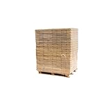 1.000 kg Palette RUF Form Hartholz Brikett Sonderangebot Briketts aus Buche...