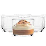 Glasmark KROSNO 1992 Dessertgläser 6er Set 170 ml Aus Glas Eisbecher...