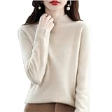 Bleau Kaschmir-Pullover für Damen, 100% Kaschmir, langärmelig,...
