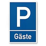 Komma Security Parkplatz Gäste Besucher Schild 20 x 30 cm Hinweisschild...