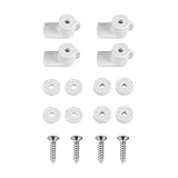 Windhager Insektenschutz Vorreiber-Set Fenster, Fliegengitter-Zubehör,...