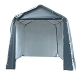 Gerätehaus 5.7m² Gerätezelt 2.4x2.4x2.4m,Wasserdichtes Geräteschuppen,...