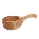 OUNONA 1 Stück Sauna Löffel aus Holz Multifunktionale Kelle für Sauna...