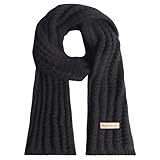 Schal Herren Damen Winter, Unisex Winterschal, Strickschal Warm...