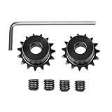 Präzisions-Kettenrad, 15 Zähne, mit 10 mm Lochgröße für Kräne,...