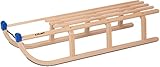 Schlitten Holz Colint 110 cm Davos Premium Holzschlitten Winter Rodel bis...