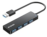 USB Hub, BYEASY 4 Port USB 3.0 Hub, Ultra Slim Portable Data Hub Applicable...
