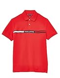 Tommy Hilfiger Herren Poloshirt Kurzarm Chest Insert Regular Fit, Rot...