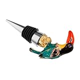 Amosfun Weinverschluss Vogel Motiv Bunte Dekorative Flaschenverschluss aus...