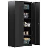 Aktenschrank, Mehrzweckschrank, Stahl-Aufbewahrungsschrank,...