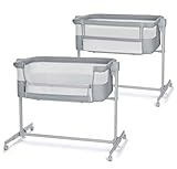 Kinderkraft Neste UP2 Beistellbett 2 in 1, Kinderreisebett mit Matratze...