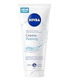 NIVEA Pflege-Dusche Creme Peeling (200 ml), pflegendes Körperpeeling mit...