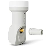 TECHZOCO Universal-LNB-Konverter für Satellitenschüssel, Universal Single...