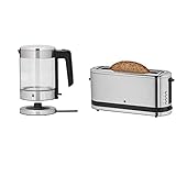WMF Küchenminis Glas-Wasserkocher 1,0l, 1900 Watt, kabellos,...