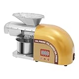 1800W 0-300°C Ölpresse Elektrische Ölpressmaschine aus Edelstahl...