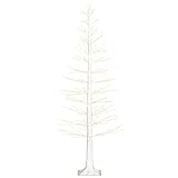 HOMCOM 180 cm Lichterbaum Kunstbaum mit 810 LED, LED Weihnachtsbaum,...