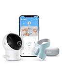 eufy Baby S340 Smart Sock Babyphone, 2,4 GHz WLAN, Schwenk- &...