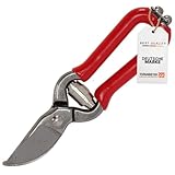 Topanbieter999 Mini Gartenschere rot – 14 cm Blumenschere, Kräuterschere...