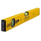 STABILA Wasserwaage Type 70, 40 cm, leichtes Alu-Profil, 1...