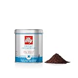 illy, Gemahlener Kaffee für Espresso ENTKOFFEINIER, 100 % Arabica mit...