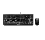 CHERRY DC 2000, Kabelgebundenes Tastatur-Maus-Set, Deutsches Layout...