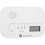 Smartwares Kohlenmonoxid melder, 10 Jahre Sensor, 1.7 Testsieger Wertung,...