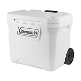 Coleman Marine Xtreme 50QT Kühlbox mit Rollen, 47 l, Hochleistungs-Eisbox,...