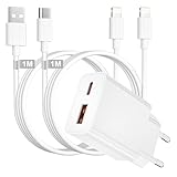 iPhone Ladegerät, 20W i-Phone Schnellladegerät i-Phone Netzteil USB C...