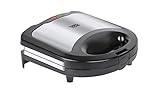 TEESA Sandwichmaker TSA3222 mit Keramikplatten silber/schwarz