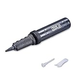 ResultSport Gymnastikballpumpe Doppelhub Handpumpe für...