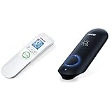 Beurer FT 95 Bluetooth, kontaktloses Infrarot-Fieberthermometer mit...