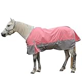 Gallopoff 1200D Reißfeste Pferdedecke ohne Füllung (0g), Leichte,...