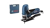 Bosch Professional Stichsäge GST 90 E (Leistung 650 Watt, 1x Sägeblatt,...