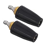 Gogogmee 2 Stück Rotierende Hochdruckreiniger Turbodüse Schnellkupplung...