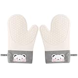 UTHCLO Ofenhandschuhe aus Dickem Silikon Hitzebeständig bis 160 °C...
