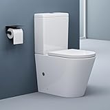 doporro Design Stand wc 108T inkl. Softclose Absenkautomatik 37x65x83cm...