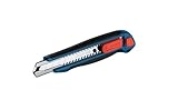 BOSCH H11-12100-1 Allzweckmesser, 18 mm, weicher Griff, Schiebemechanismus...