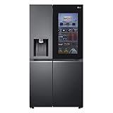 LG GSXV91MCAF, Klasse F, 635 L, Side-by-Side Kühlschrank mit InstaView,...