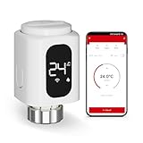 ECOBAY WiFi Heizkörperthermostat, kein Hub erforderlich, smartes TRV,...