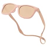 Polarisierte Baby Sonnenbrille mit Riemen - unzerbrechliche flexible...