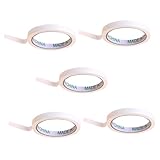 ZUNOXAZ 5 Rollen Malerkrepp Weiß Maskierband Selbstklebend Säurefrei...