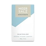 Klar Seifen Meersalzseife 100g, Cosmos zertifiziert, palmölfrei, geeignet...