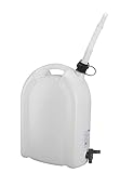 Enders® Wasserkanister 20l mit Ablasshahn und Auslaufrohr, Wasserbehälter...