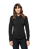 Jack Wolfskin Damen Baiselberg Fleecejacke, Schwarz, M EU